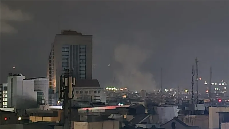 Se han producido varias explosiones consecutivas en Teherán